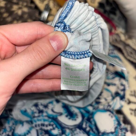 Lilly Pulitzer Ailsie Jumpsuit Size Large | Just Keep on Trunkin Jumpsuit Indigo - Picture 12 of 15